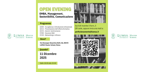 EMBA, Management, Sostenibilità, Comunicazione